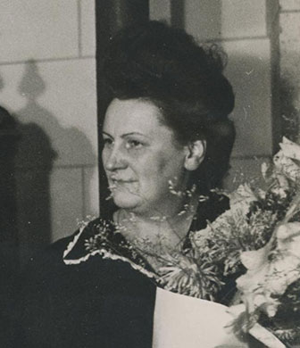 Madame ONDET à l'Ascension 1948