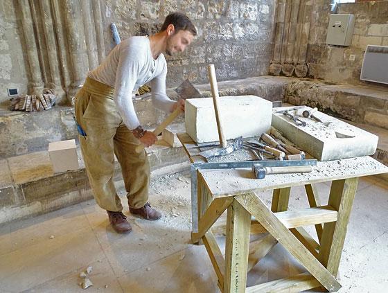 Stonecutting on show ─ Photo DR