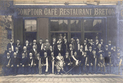 Le Café Breton en 1920