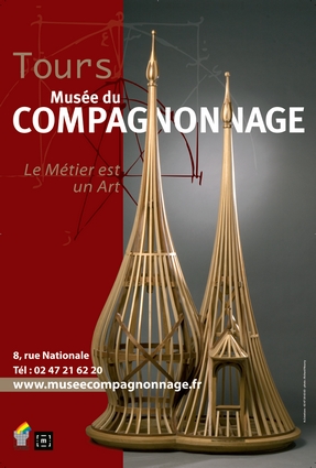 Ancienne affiche musée du compagnonnage