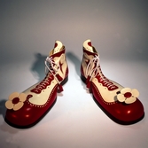 Paire de chaussures de clown