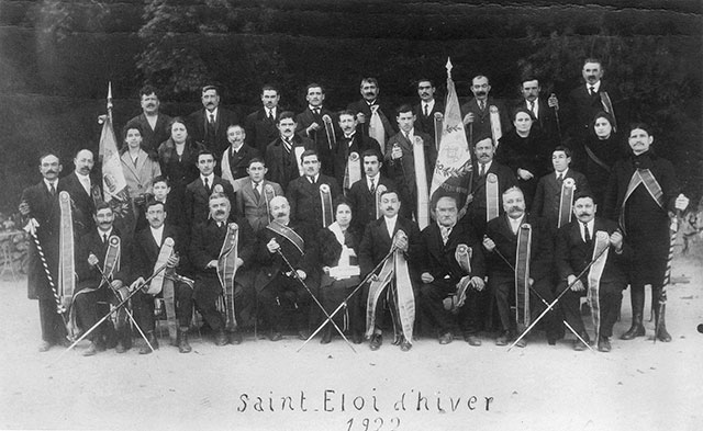 La Saint-Eloi d’hiver 1922 à Nîmes : on a sorti les manteaux…