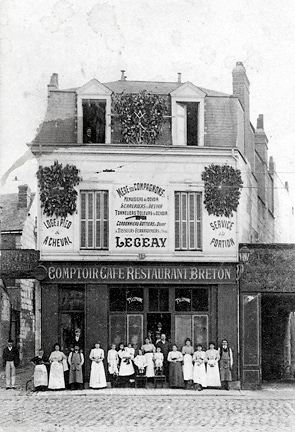 Le café Breton à Tours Mère Legeay