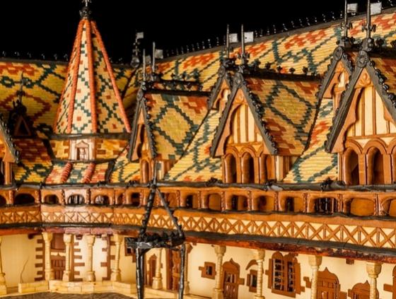 Les hospices de Beaune en pâte à nouilles