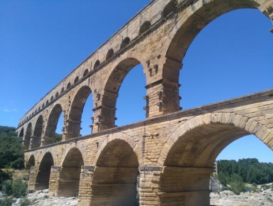 Remarque sur le Pont du Gard