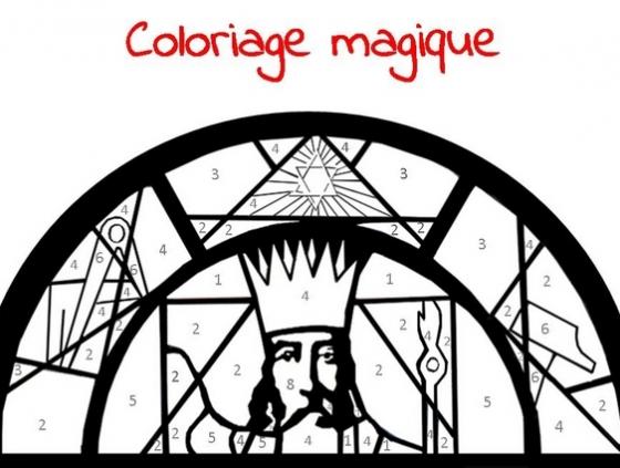 Coloriage magique