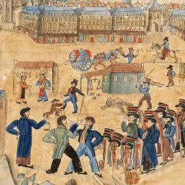 Visite de l'exposition "Partir est une fête"