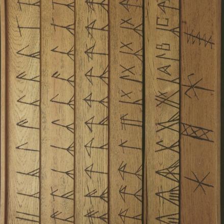 Grande carte alphabet des charpentiers
