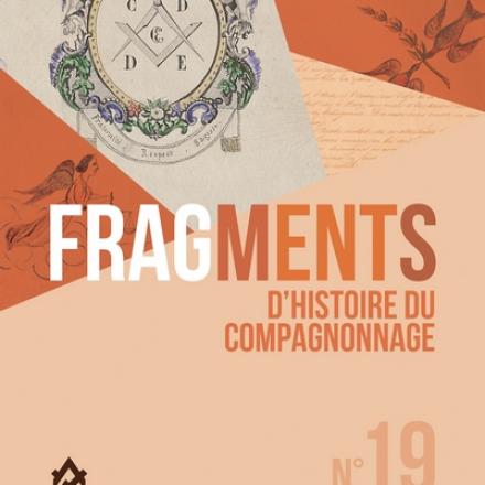 Fragments d'histoire du Compagnonnage n°19 couverture